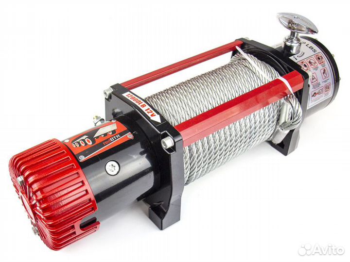 Лебедка Redbtr hunter 12 с чугуным клюзом