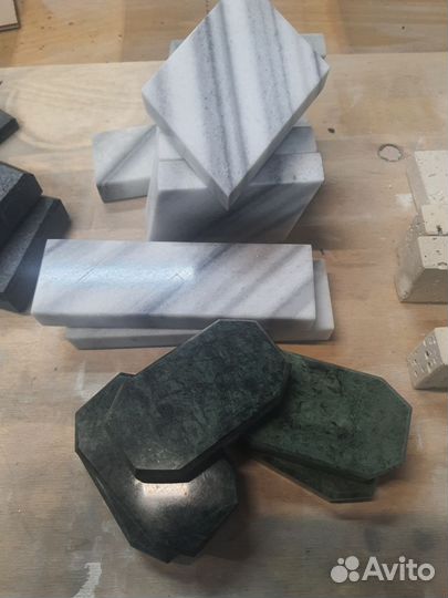 Мрамор натуральный камень подставки Доска