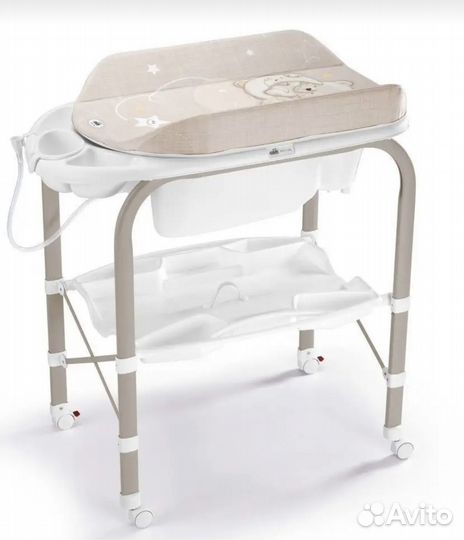 Пеленальный столик с ванночкой Cam Cambio