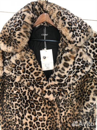 Шуба из экомеха.Новая.46-52