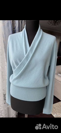 Джемпер новый на запАх кашемир