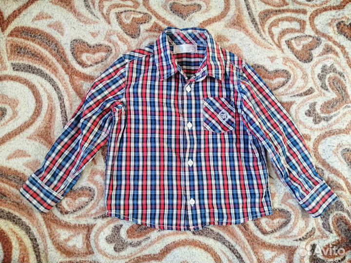 Рубашка для мальчика 92