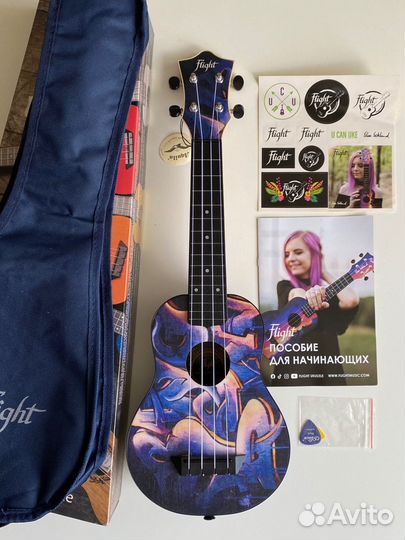 Укулеле flight soprano graffiti новое