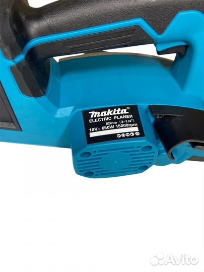 Рубанок аккумуляторный makita 18v