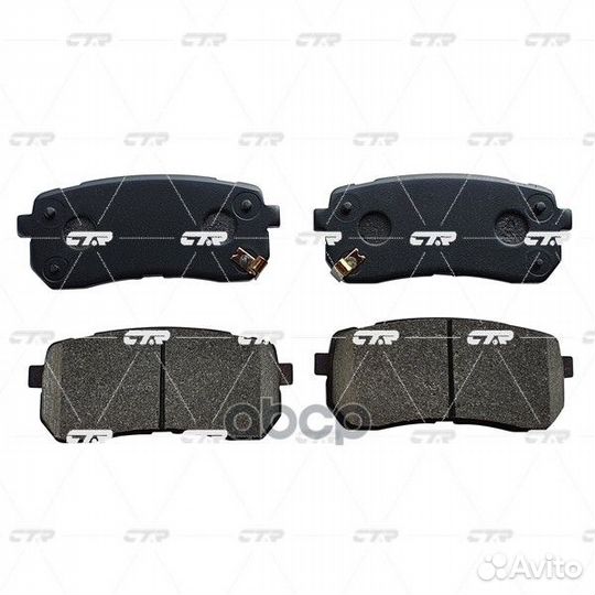 Ckkk-38 Колодки тормозные дисковые зад