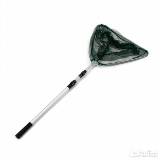 Namazu Подсачек складной телескопич. Namazu L- 150 см, треугольный обод 50 см, капрон/50