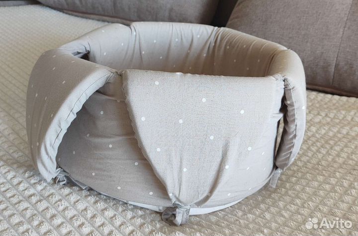 Домик и лежак для кота 2 в 1