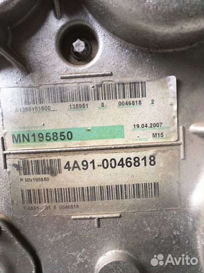 Двигатель на Митсубиси Лансер 4A91