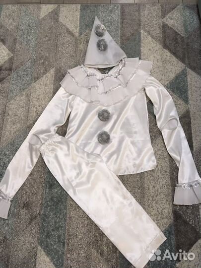 Костюм новогодний Пьеро