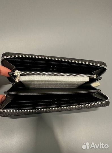 Портмоне Louis Vuitton Черное Люкс