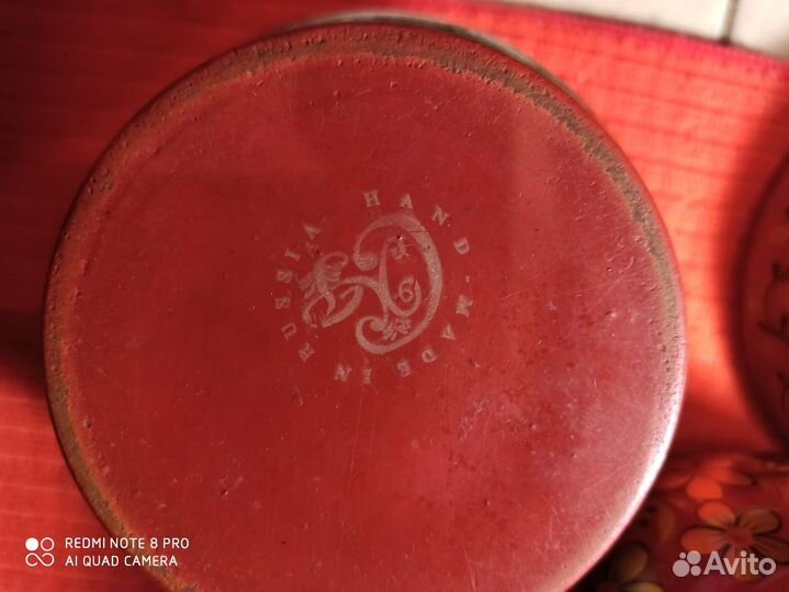 Посуда из Хохломы авторская