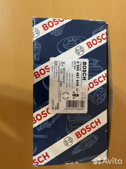 Тормозные колодки задние Лада largus