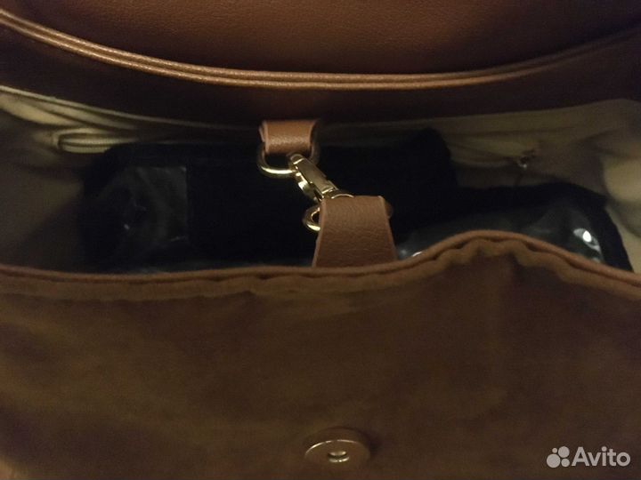 Сумка женская нубук