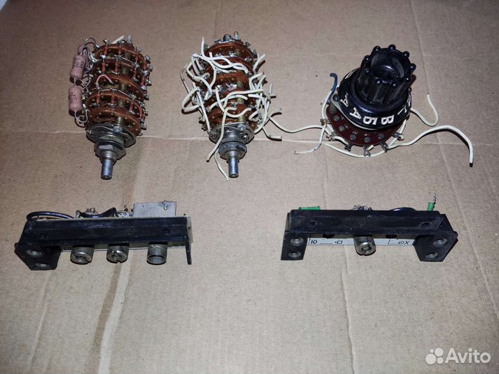 Переключатели галетные осциллографа С1-73