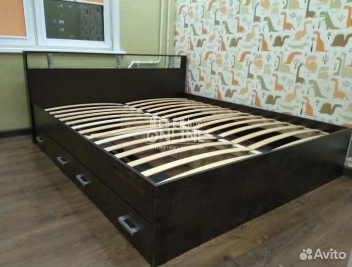Кровать Саломея двуспальная с ящиками