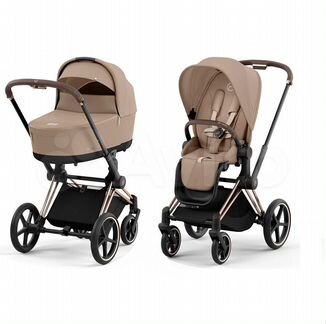 Коляска 2в1 Cybex Priam 4 Cozy Beige (2024)