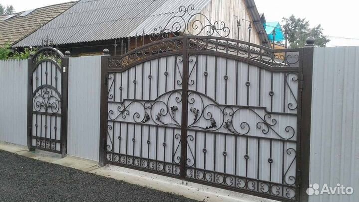 Кованые ворота