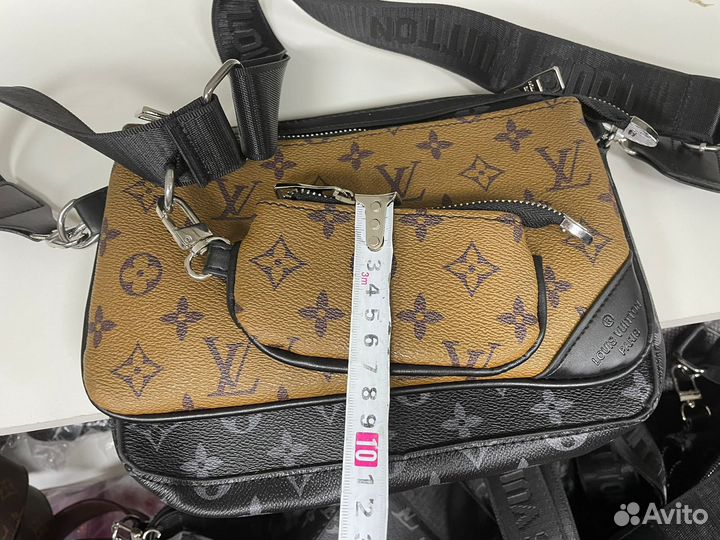 Сумка мужская кожаная Louis Vuitton 3\1