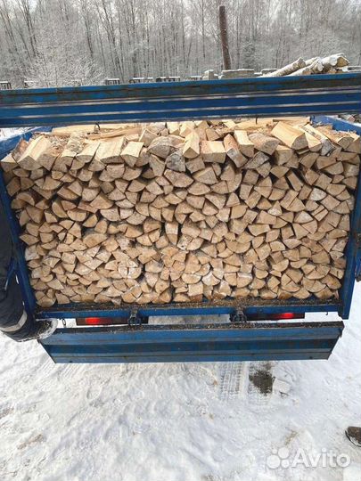 Сухие березовые дрова