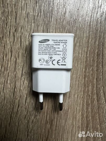 Адаптер питания. Samsung. travel. ETA-u90ewe