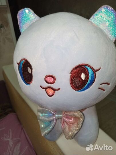 Мягкая игрушка котик