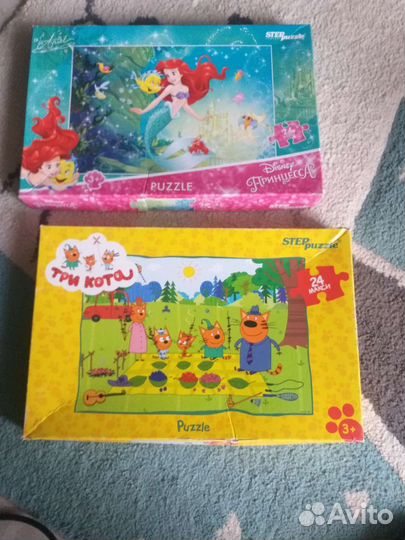 Пазлы 3 кота. Русалка