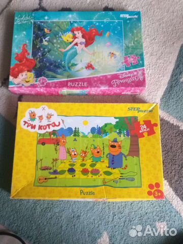 Пазлы 3 кота. Русалка