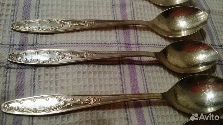 Мельхиоровые чайные ложки