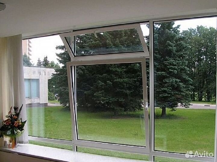 Алюминиевые балконные рамы-купе