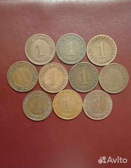 Монеты Германии домашнего хранения