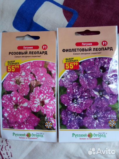 Семена петуния леопардовая