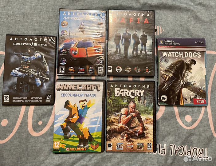 Двд диски игры