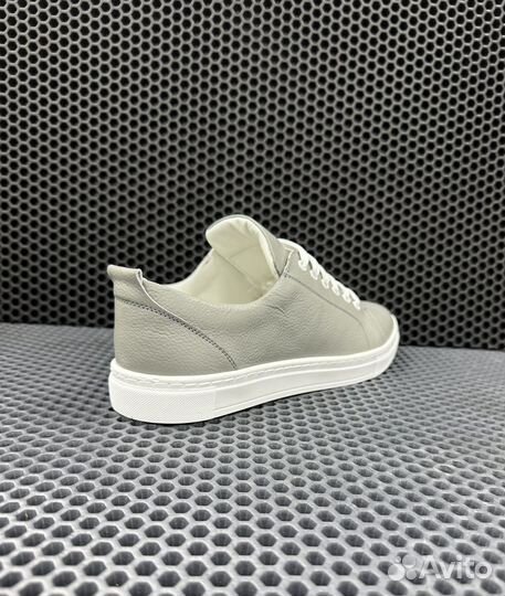 Кеды мужские кожаные 40-45 размеры