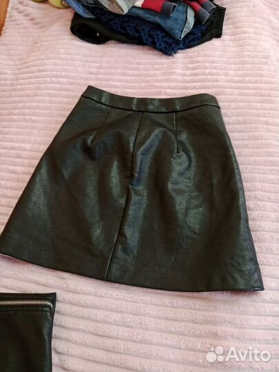Юбка экокожа 40-42