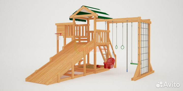 Детская площадка Савушка Мастер 4 (4 сезона)