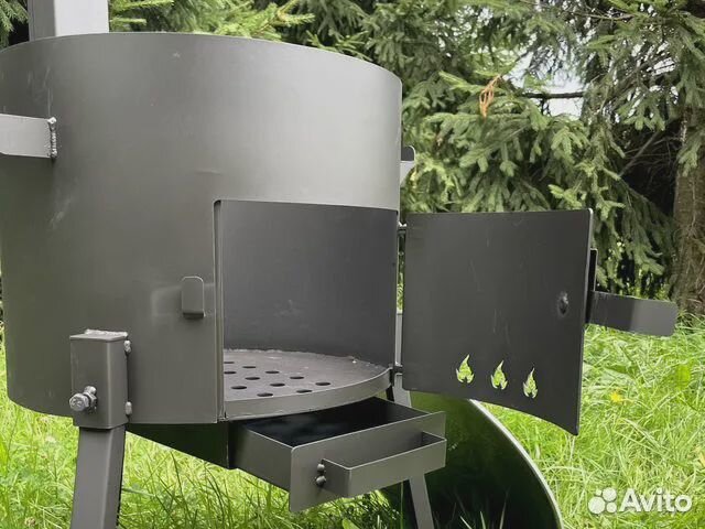 Печь с зольником