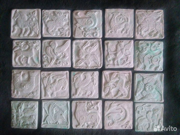 Набор барельефной плитки. Заказ