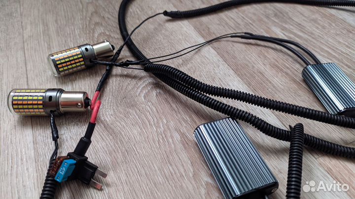 Дневные ходовые огни (дхо) в поворотники 2в1 LED