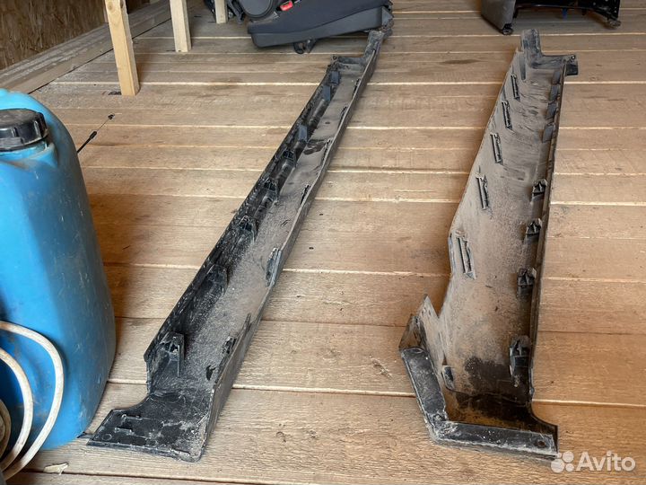 Пластиковые пороги kia sportage 4 ql