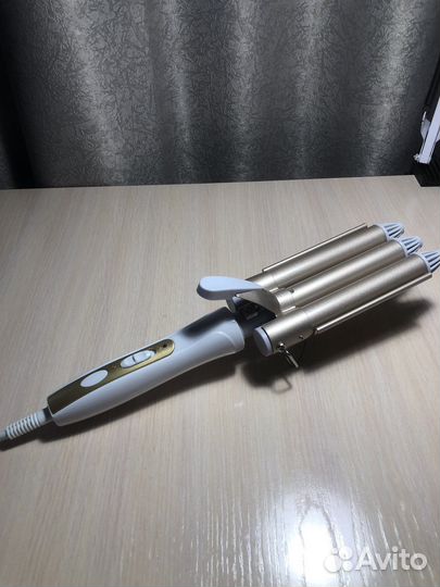 Плойка тройная для волос