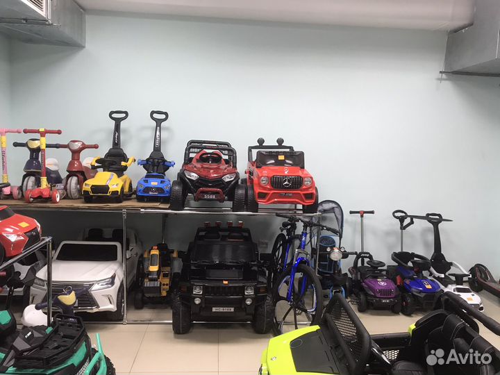 Детские электромобили 2 и 4 WD (EWA резина)