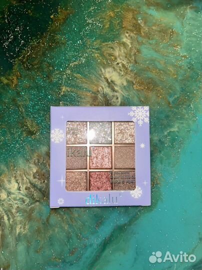 Палитра теней, палетка теней для век 9 цветов