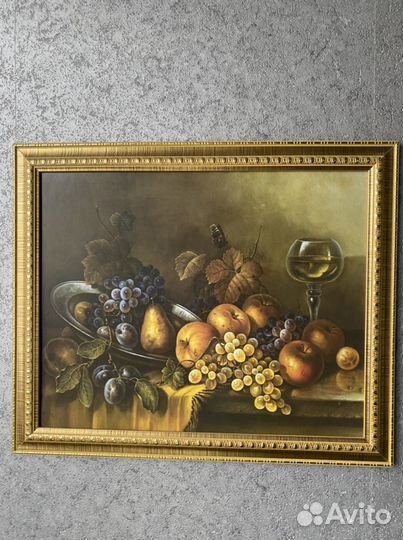 Картина репродукция натюрморт