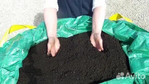 Плодородный грунт в мешках для теплицы