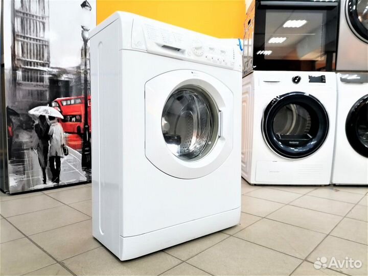 Стиральная машина узкая бу Ariston. Гарантия