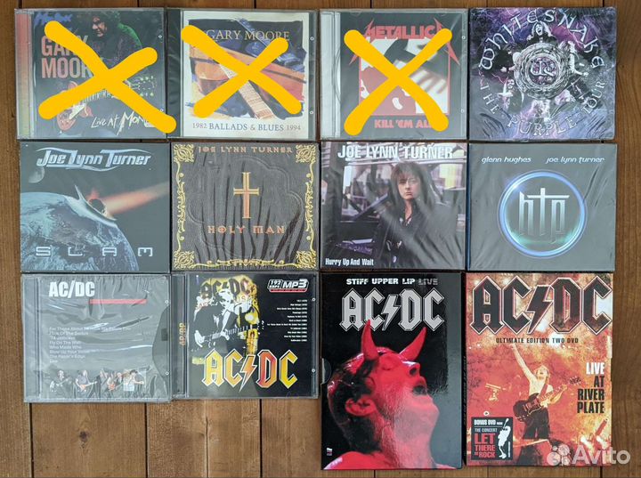 Зарубежная и русская музыка CD DVD