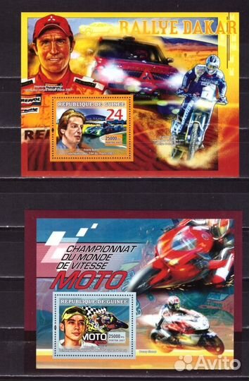 Гвинея, 2007. Моторалли (2 мл)
