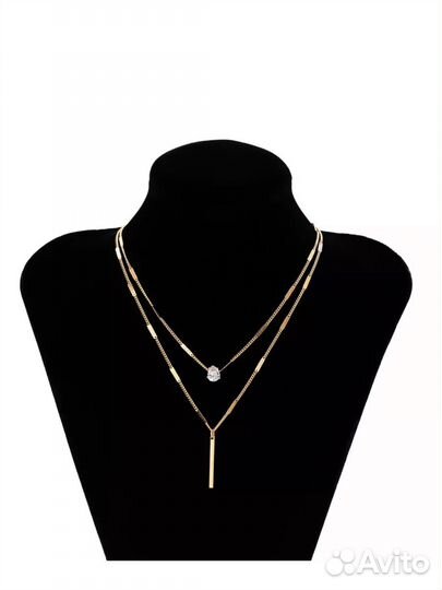 Цепочка женская двойная