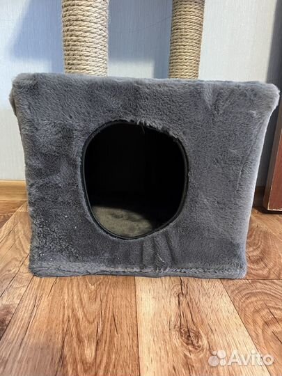 Когтеточка домик для кошки