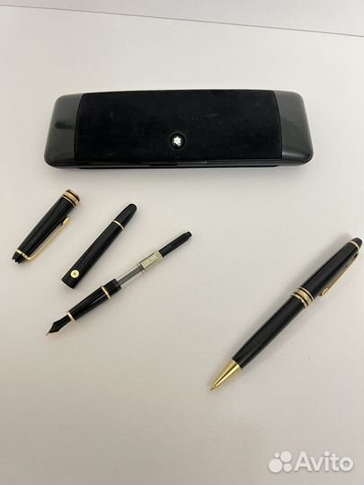 Montblanc перьевая ручка и карандаш